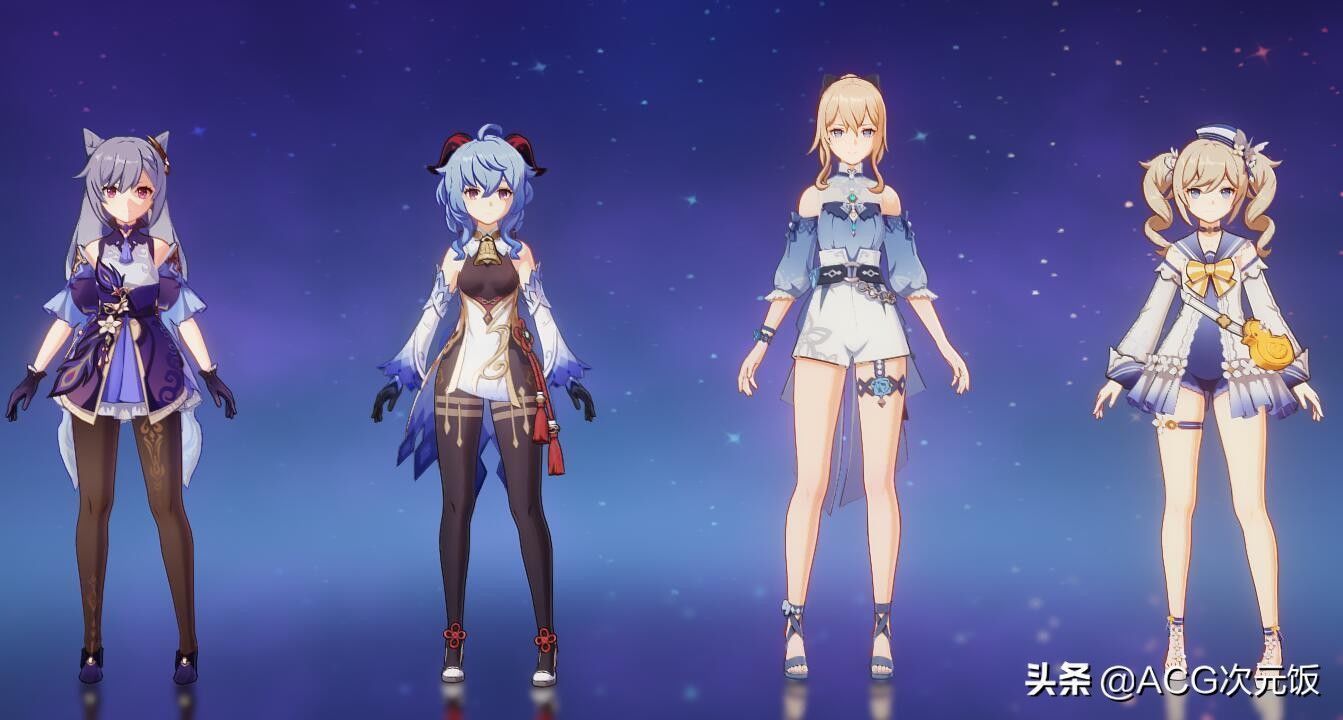 二创|B站上的官方号COS原神芭芭拉,客服小姐姐换泳装!玩家:想被踩