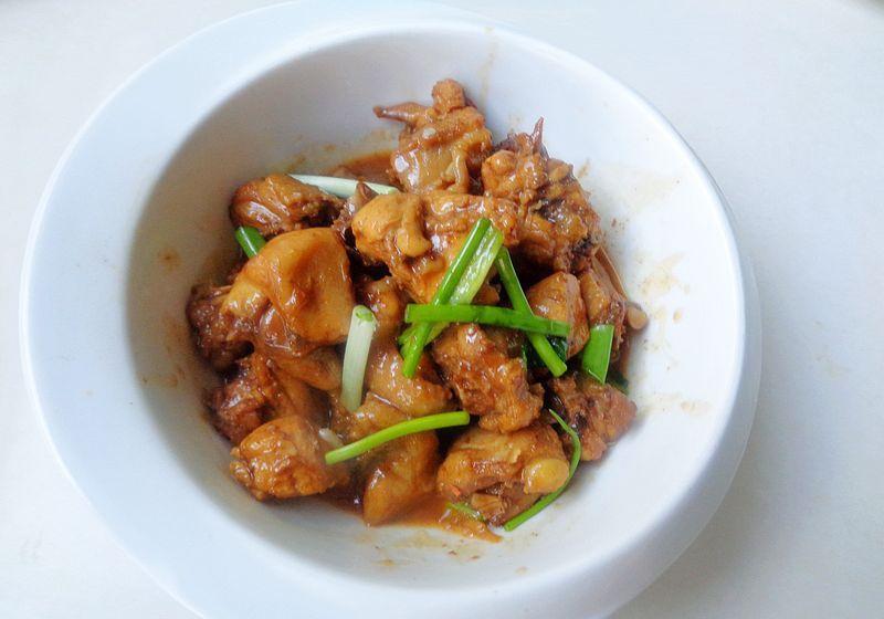 看我家周末午餐吃的啥?照烧鸡配卤藕,美味又好吃