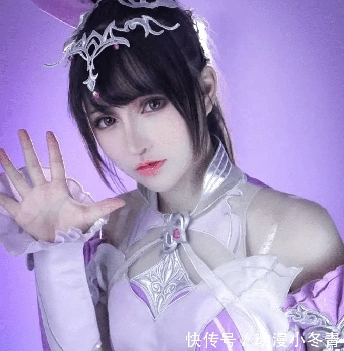 小舞|一人cos斗罗大陆三大美女,小舞绝美,比比东受到官方认可