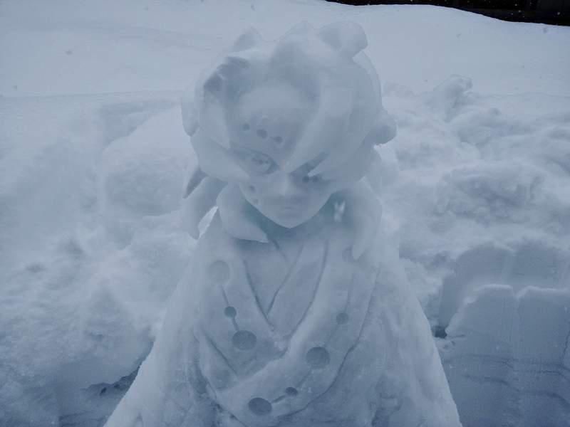 超还原的动漫雪人，大神们的造形力成就各种路边奇景