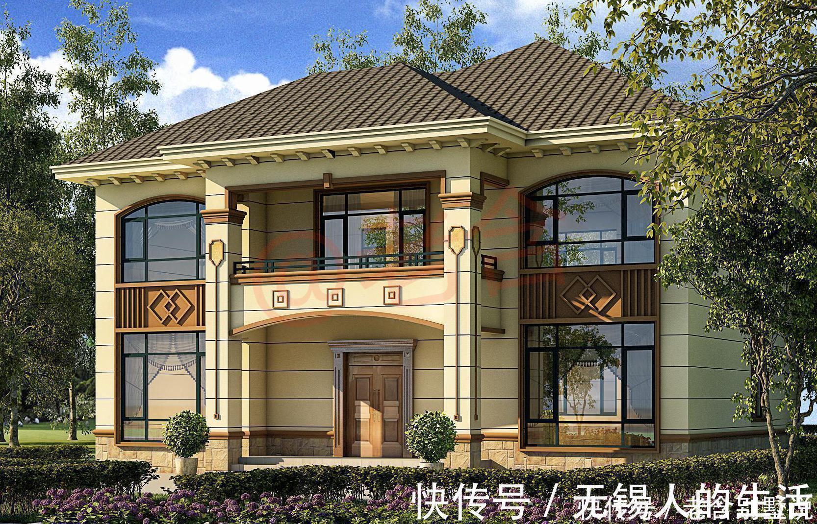 农村|建房师给了2套农村二层别墅图纸,一套中式,一套欧式,哪套好看