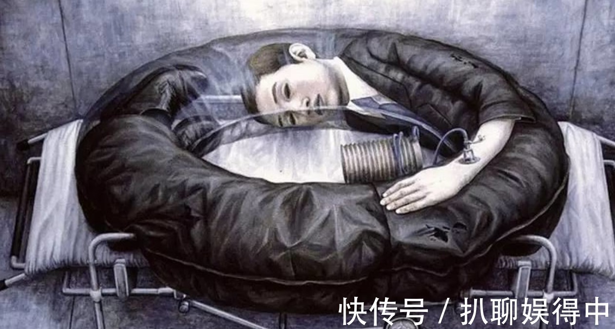 画风|他的画风格诡异又写实,看一遍让人思绪万千,但没人想看第二遍