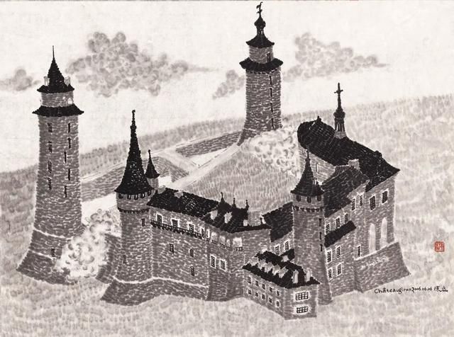 园林山水画@「津门网」清灵高雅|陈磊的园林山水画