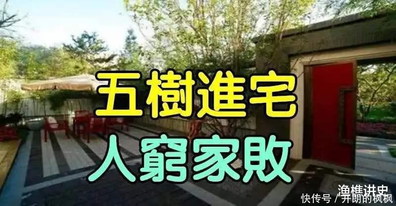老话说“五树进宅,人穷家败”,为什么这五种树不能种在家里