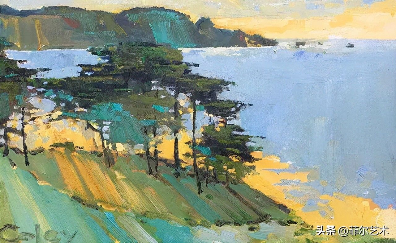 科利|光色十足，如梦如幻~美国画家尼古拉斯·科利风景油画作品欣赏