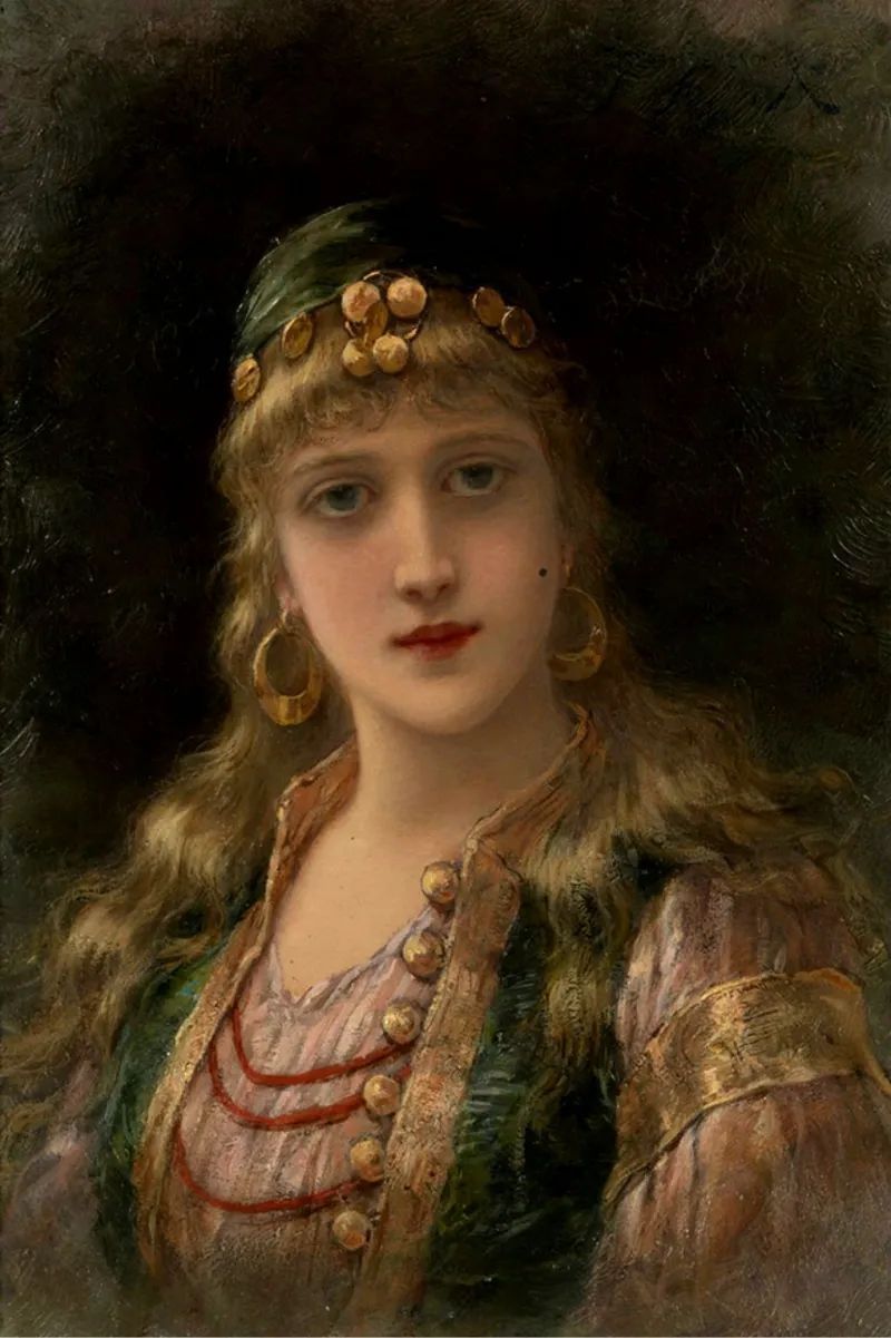 女性&埃米尔油画里的女性,无以名状之美!