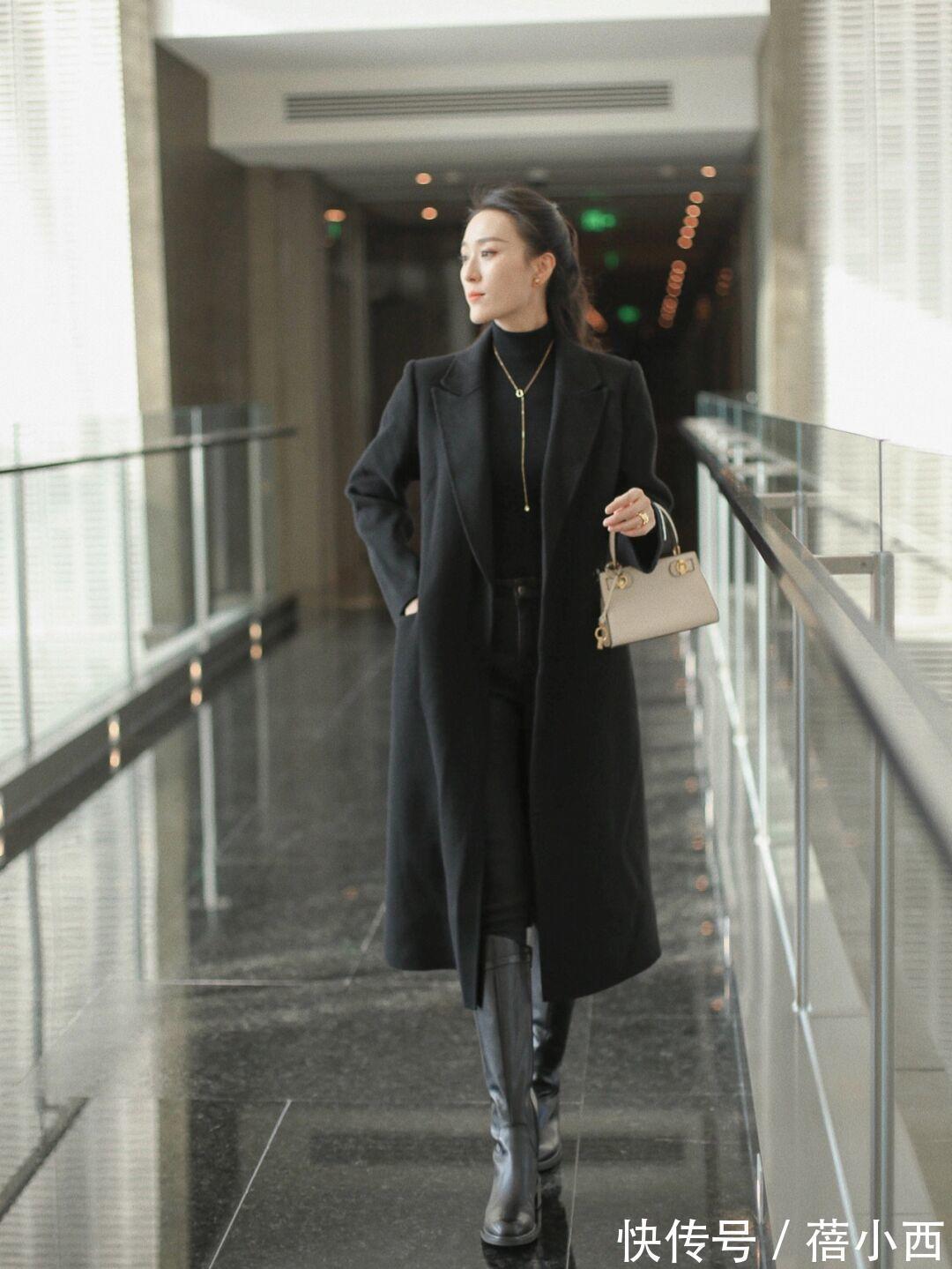 视觉效果|入冬后“大衣”别瞎买乱搭,建议配这三种, 不仅显身段还很优雅