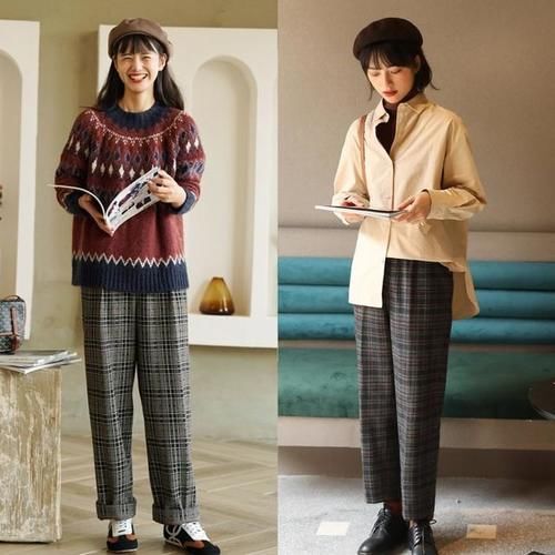 穿搭|为什么你穿“格子裤”不够时髦？这些穿搭方法，跟着穿也很好看