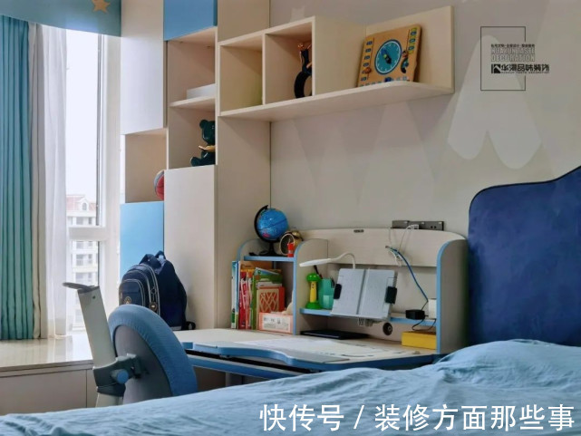 背景墙|160㎡现代轻奢设计新家,维克胡桃+皓月白搭配,为家升温不少