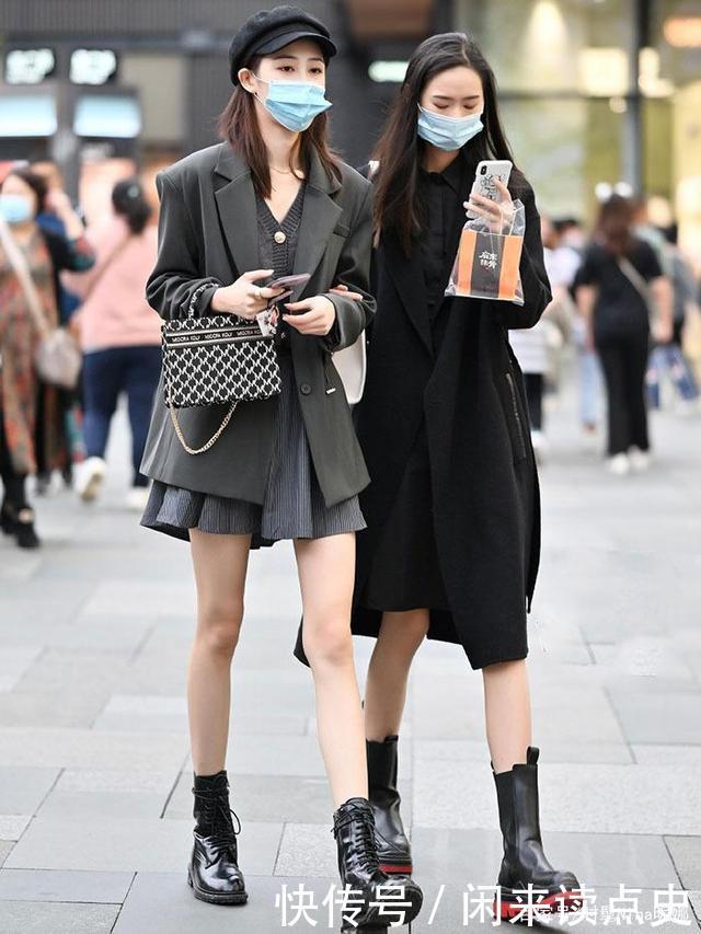 风衣外套不“受宠”了，今秋流行“小西装”，时尚潮人都在穿