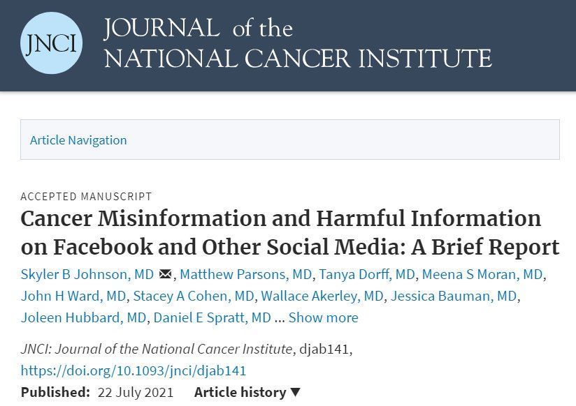 文章|网上1/3的癌症治疗文章都是谣言，但却比真相更受人关注