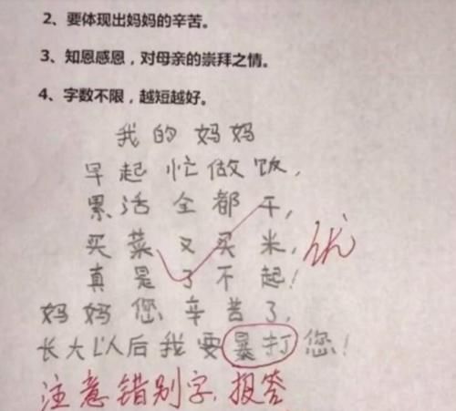 小学生作文只有9个字，老师却打了满分，没有一个字是废话