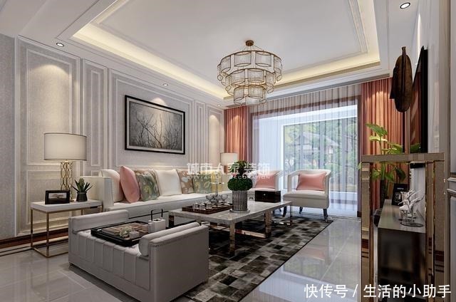 世茂都|146平米四居室热门案例 现代半包5万!-世茂都装修!