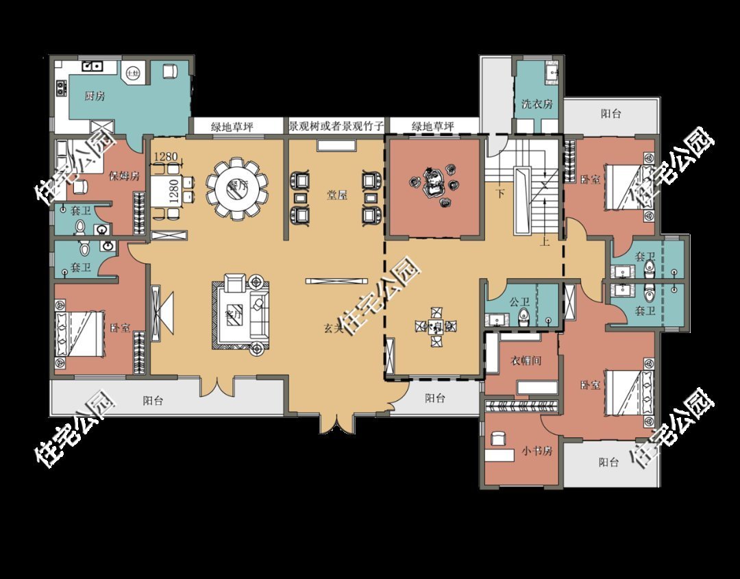布局|农村盖房就在这10套里选一套,颜值高还实用,尤其第7套特别亮