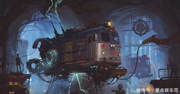 场景插画|充满未来感的一组科幻游戏场景插画壁纸 超爱!