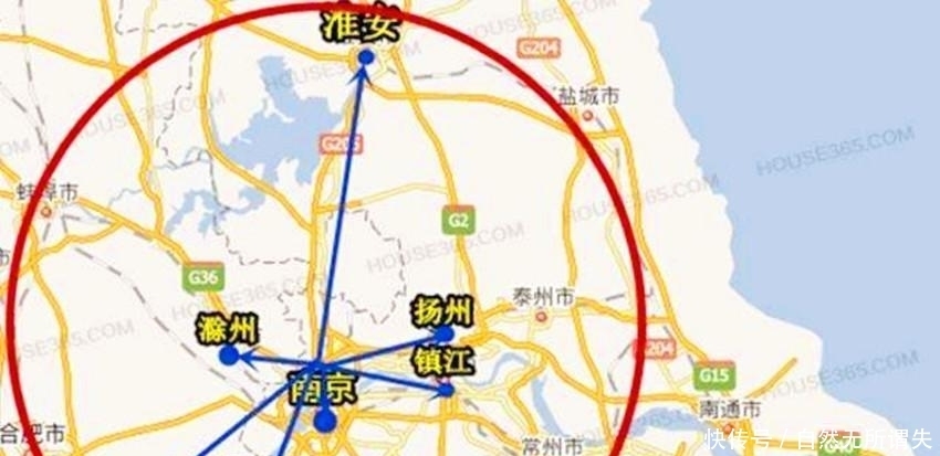南京都市圈共有8大城市，安徽一省就独占4城，了解下吧