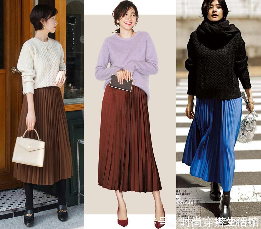 早春的半裙怎么穿?这位时尚博主轻熟风穿搭示范,温柔气质又好看