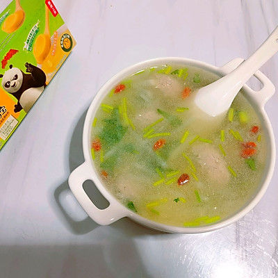 萝卜丸子汤
