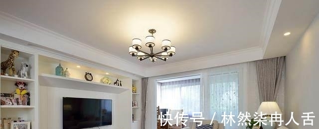 完工|多亏老婆这个明智的决定，在电视墙做一圈柜子，完工后漂亮又实用