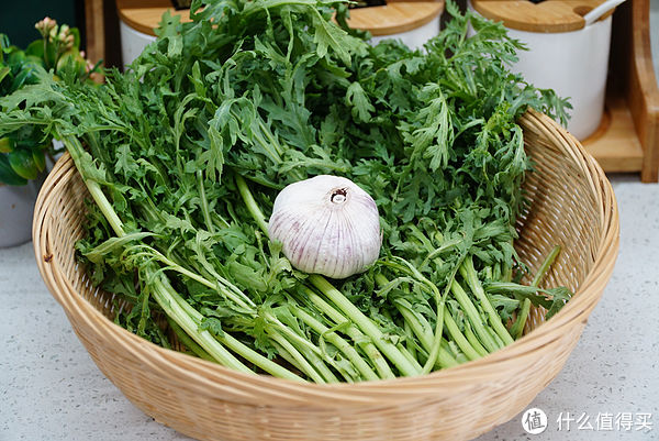 爽脆|日常三餐 篇五十二：入秋了，吃茼蒿正是好时候，教你简单做法，爽脆清香家人都爱吃