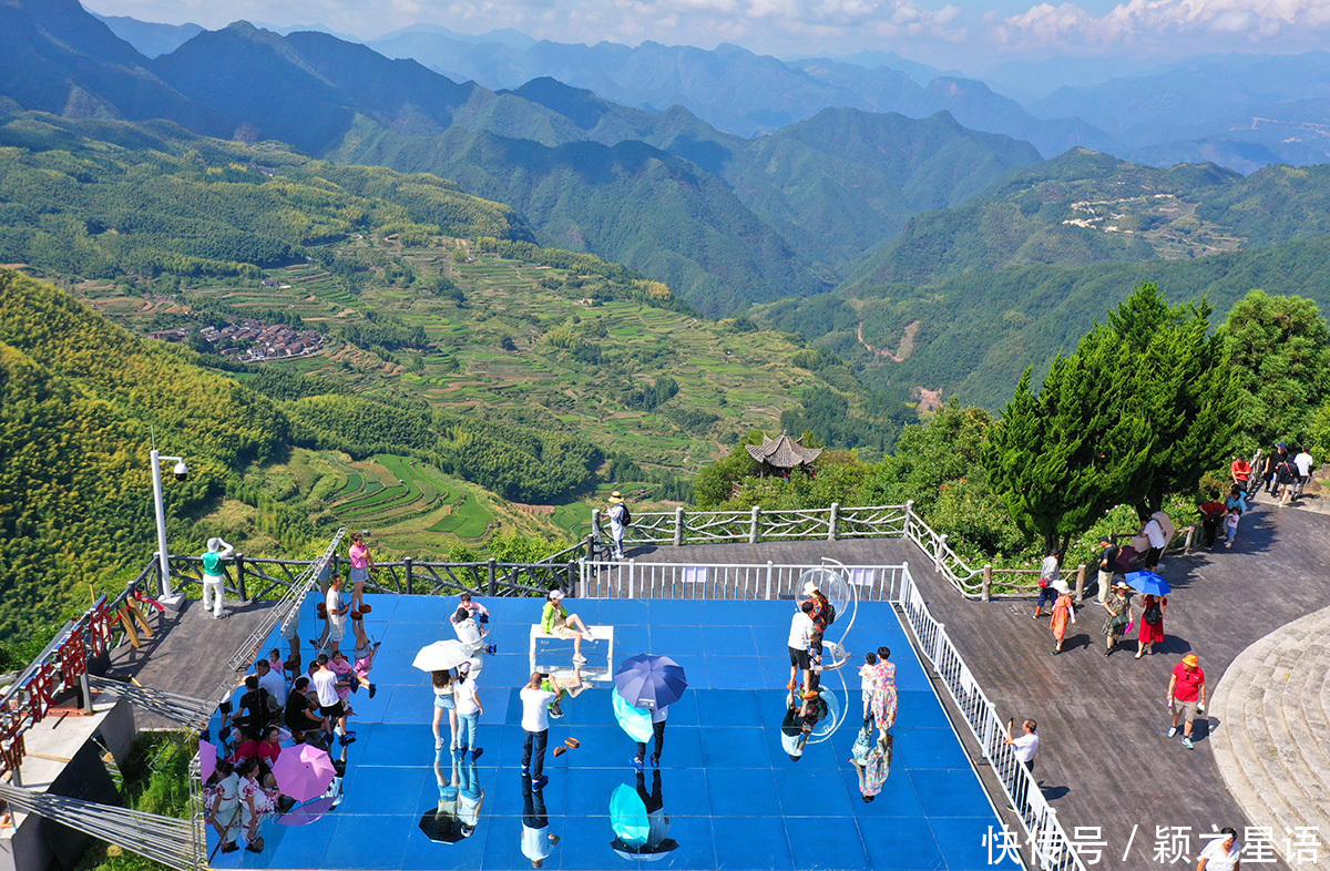 桃源 南尖岩,相忘于红尘的桃源净土,天空之镜,昙花一现