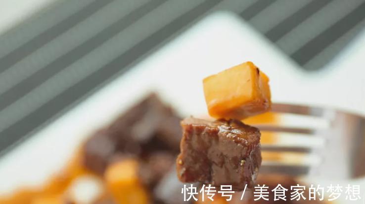 杏鲍菇牛肉粒|牛排在家这样做，比西餐厅的还好吃一百倍！