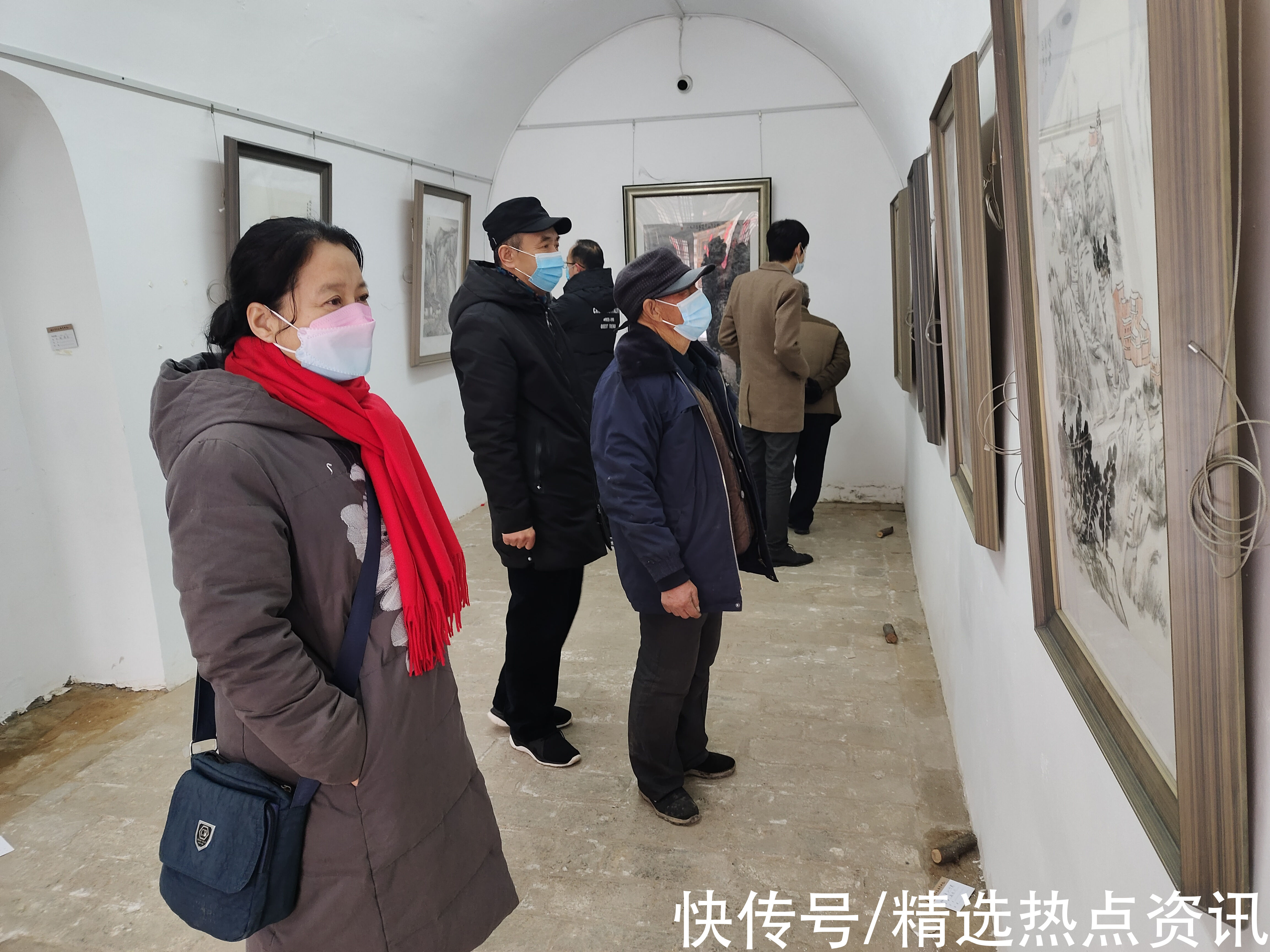 乡村|用艺术点亮乡村“乡土故园”第三届迎春画展在临县举办