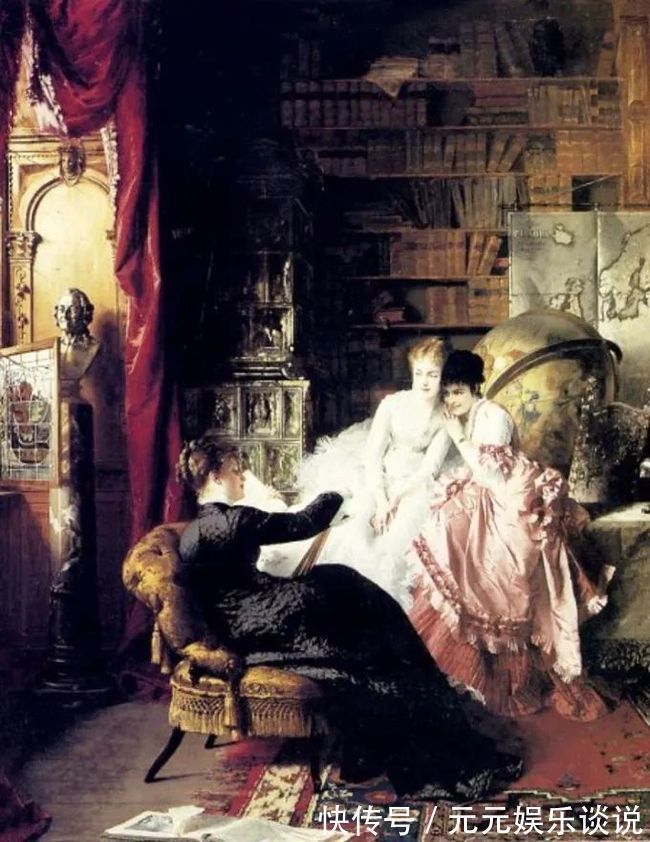 德国$德国画家康拉德笔下 细腻的年轻漂亮女子,真心的美!