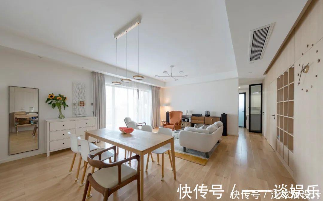 日式|120㎡现代日式风,简约舒适的装修效果,一点也不输给豪宅!