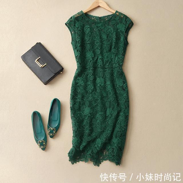 蕾丝|越是好穿舒适的真丝裙，就越是能在炎炎夏日里穿出一股清流的凉爽