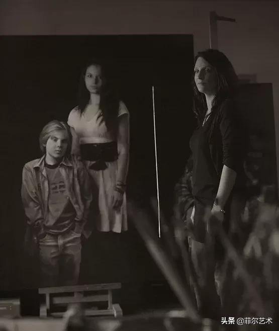 安妮·罗达!法国画家安妮·罗达超高清、超写实人物油画作品欣赏