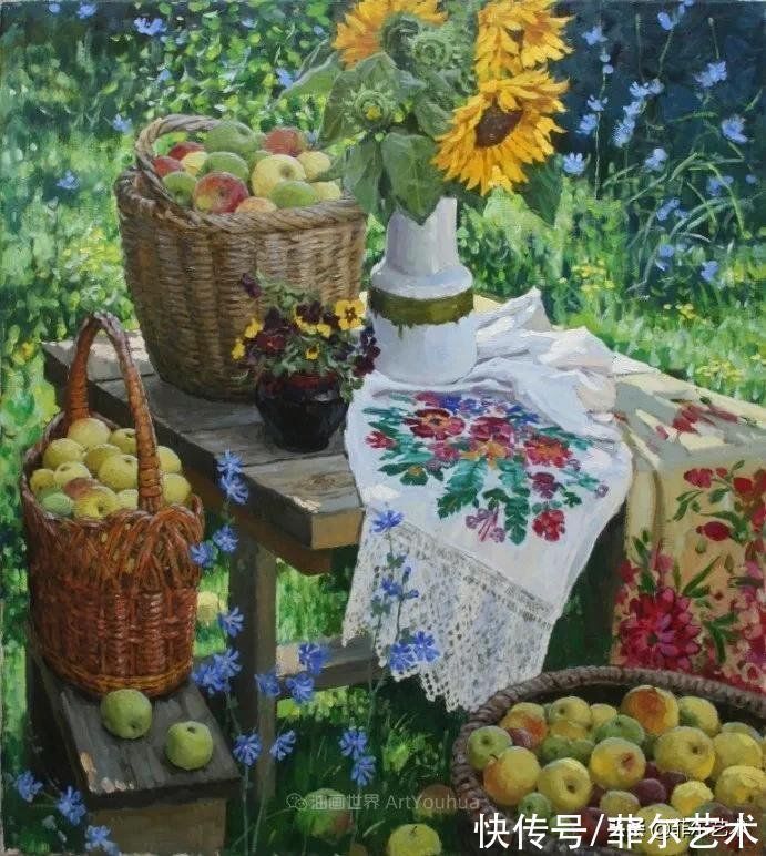 超写实$俄罗斯具象画家叶夫根尼·穆科夫宁超写实油画作品欣赏