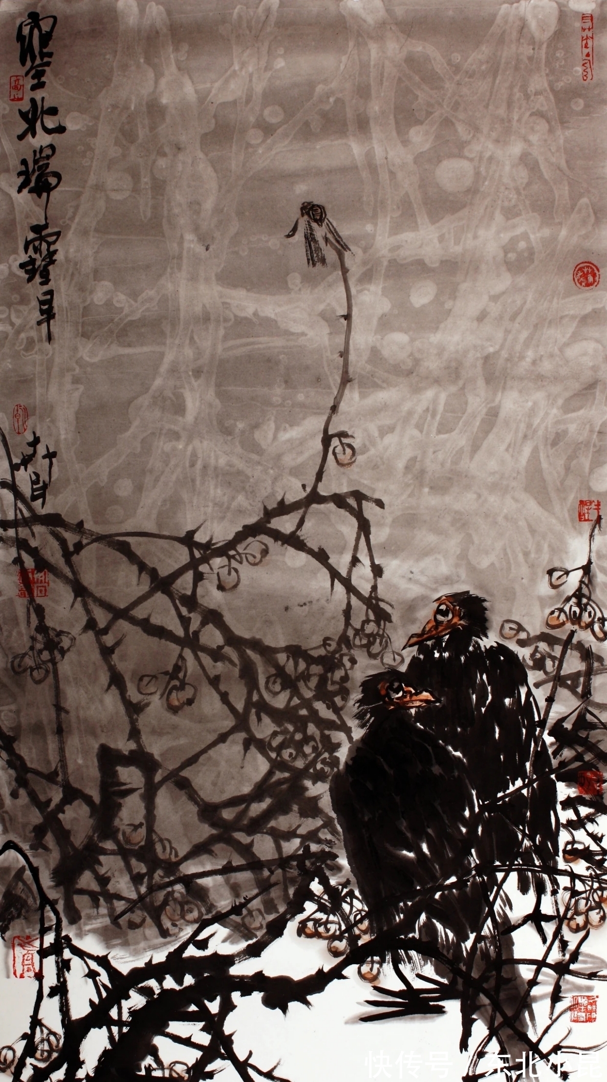 大写意@高卉民｜北方大写意花鸟画领军人