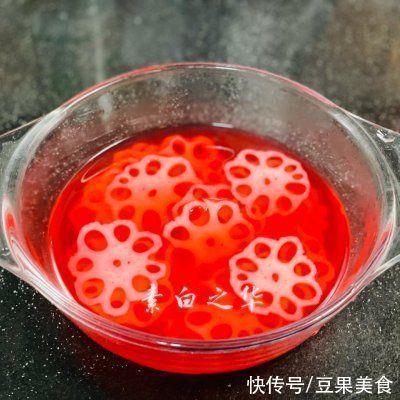 苋菜汁|糖醋胭脂藕 纯净素食