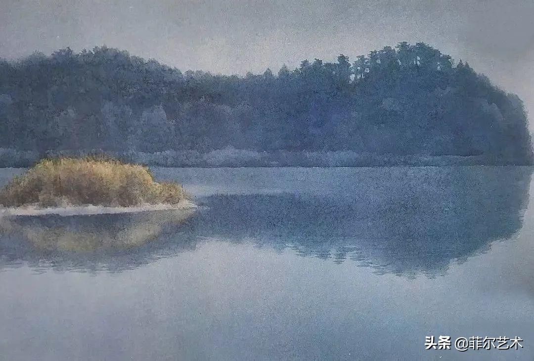 川端康成|一生只画风景画的画家，川端康成评价：他把画风景画当成了旅行