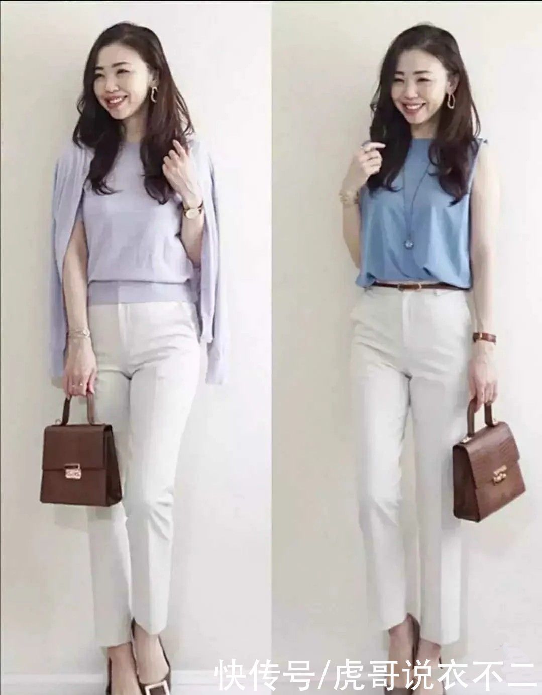 上衣 40岁女人无论穿什么上衣,夏季多搭这3种下装,优雅知性又气质