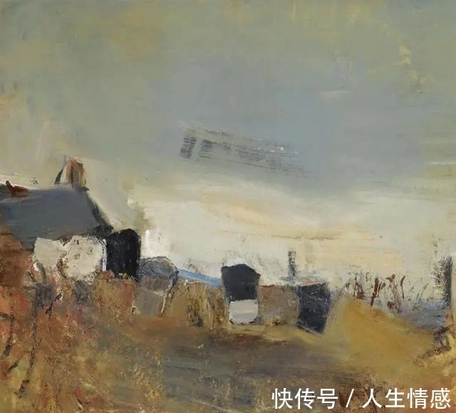 克罗齐#这种表现主义画得真美：英国画家琼·凯瑟琳作品选