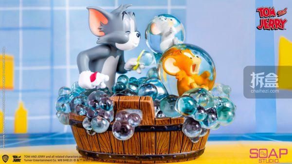 玩手|SOAP STUDIO 猫和老鼠 汤姆杰瑞 泡泡浴艺术潮玩手办