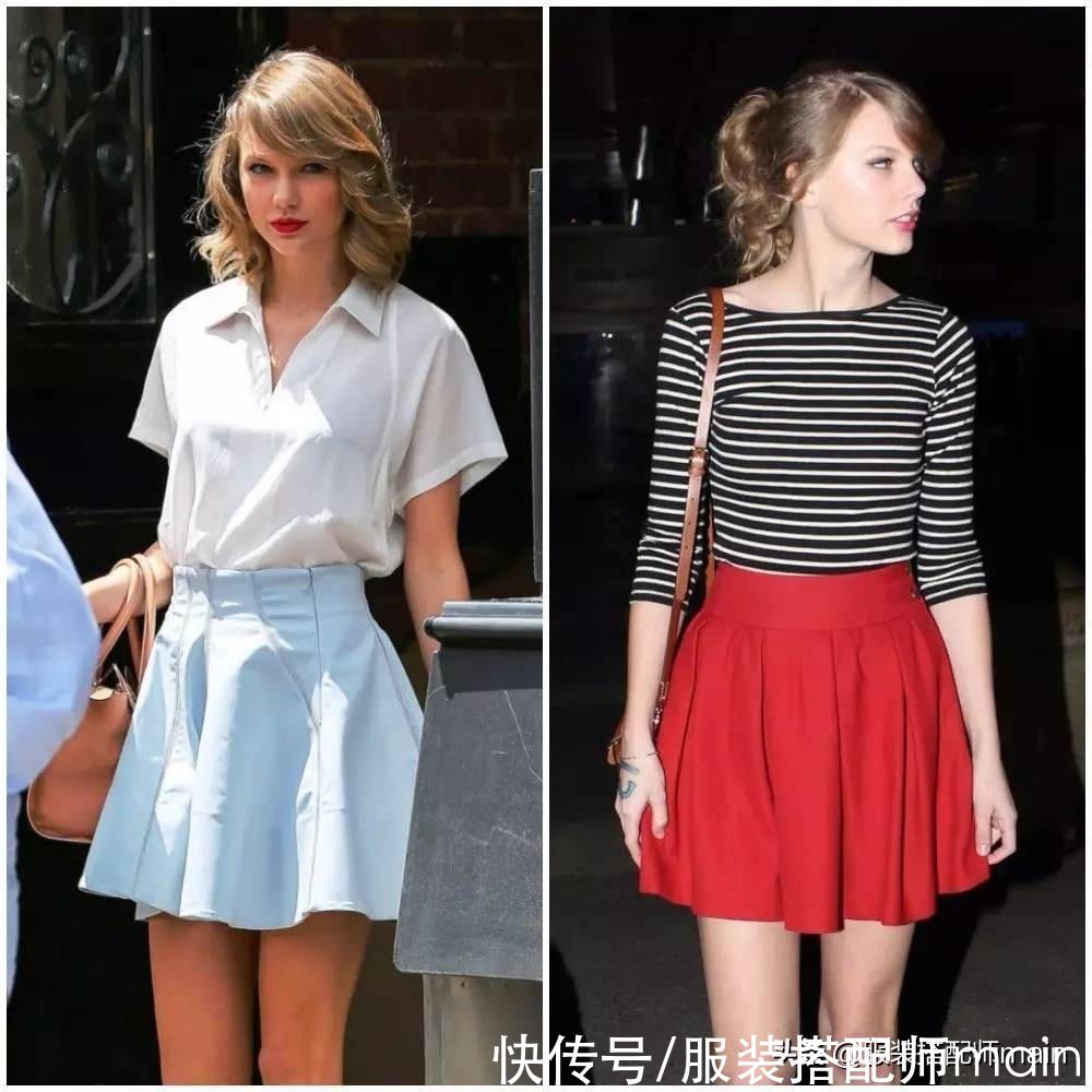 胯宽腿粗的女孩，试试这条“伞裙”，遮肉显瘦两不误