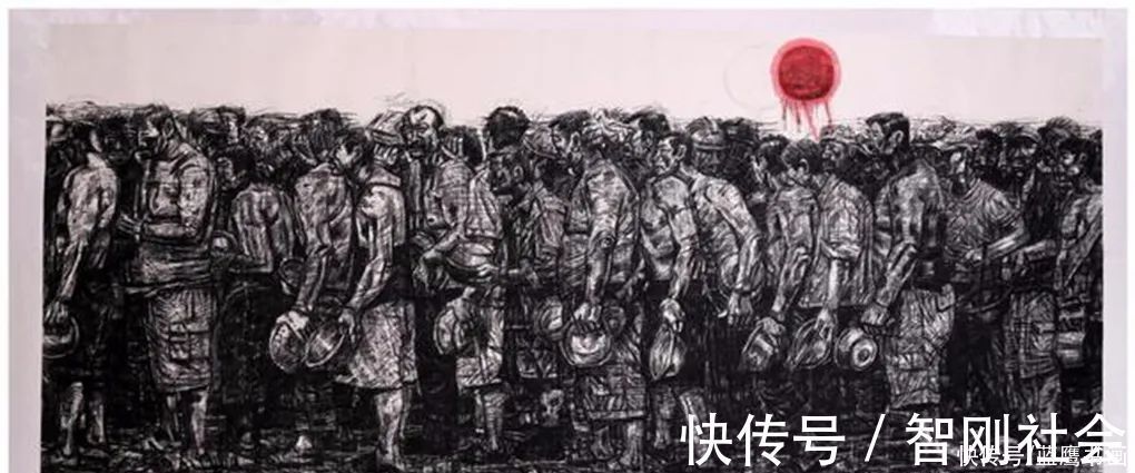 农民工|画家李平,专注农民工和矿工们创作,给大家带来了不一样的感受