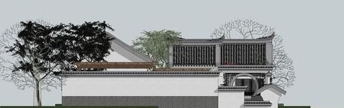 四合院|牛75万自建最美四合院,白墙黛瓦,庭院幽深,堪称传世之院