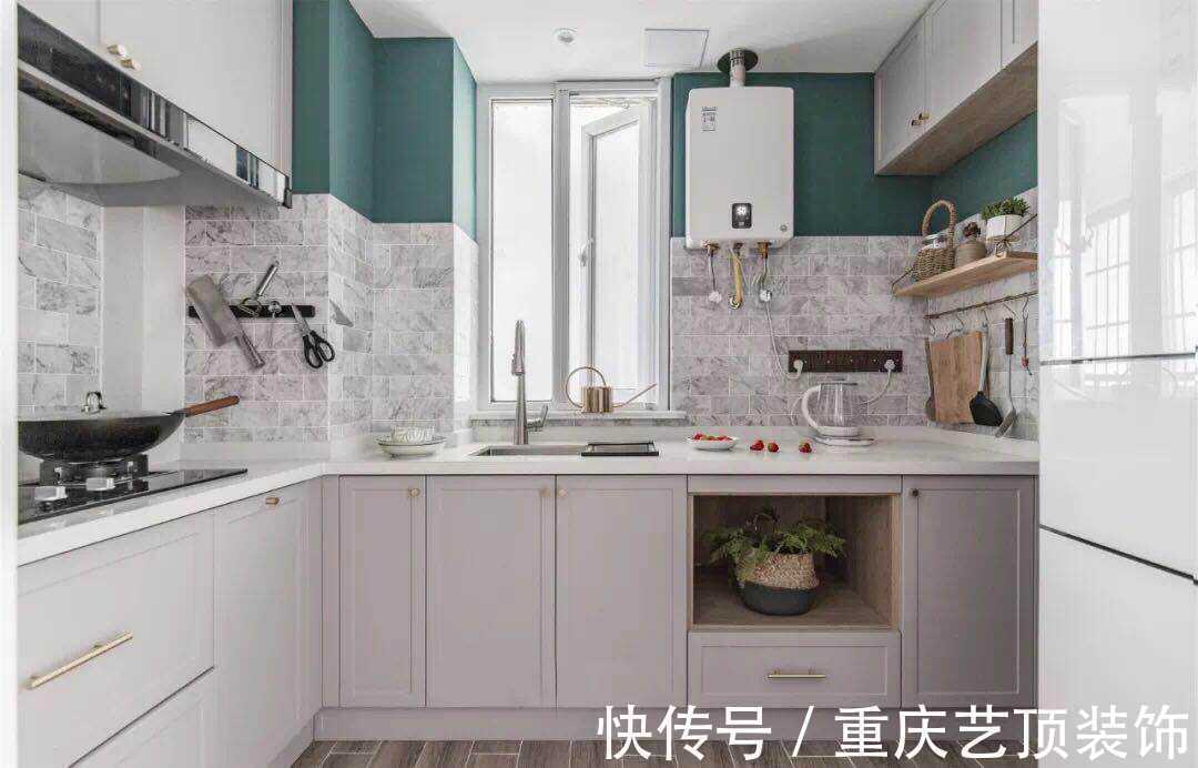 吊柜|厨房太杂乱,做好这几处设计,厨房台面更整洁