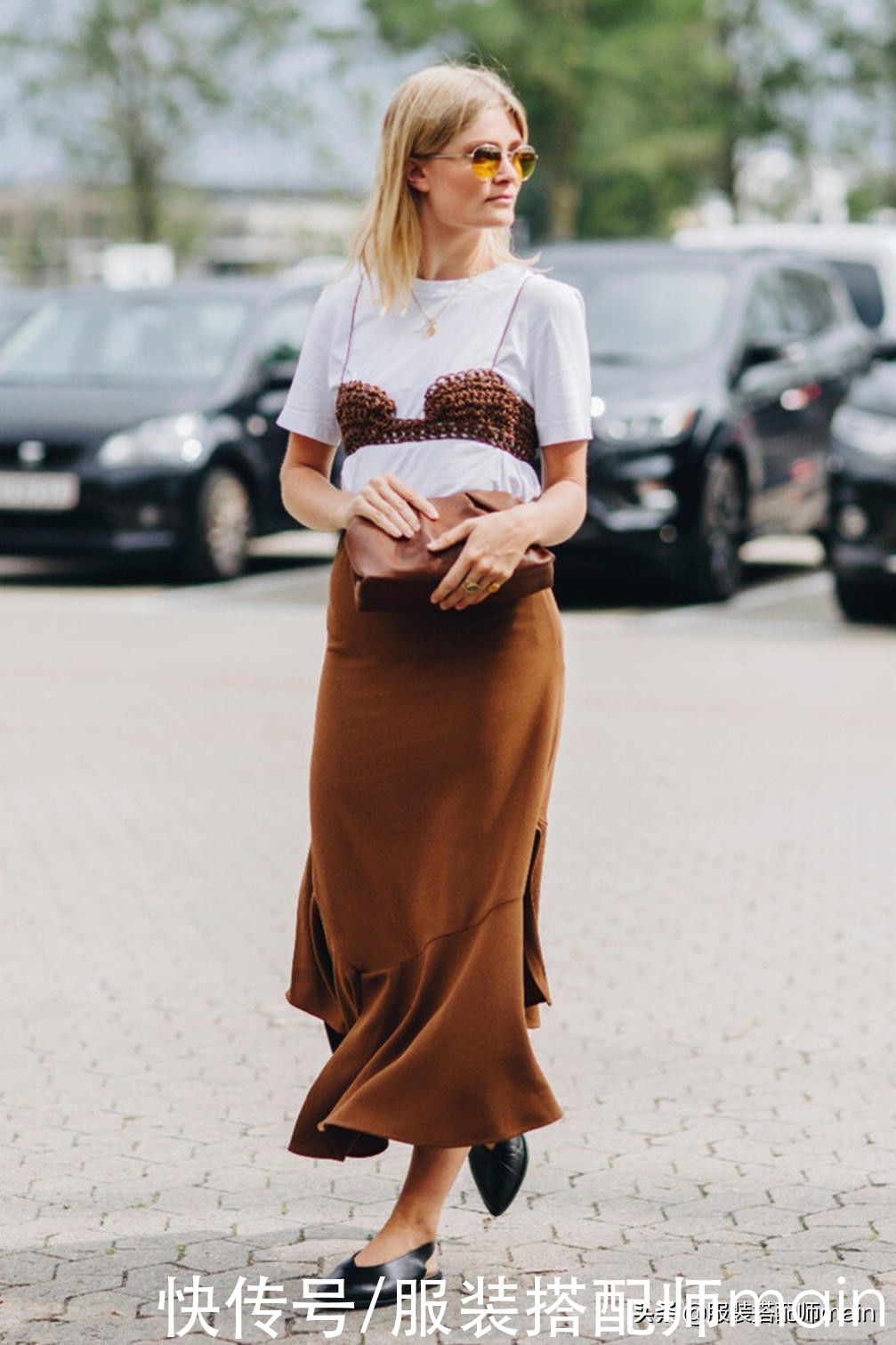 搭配|肉肉女生穿吊带显胖又显壮？那是你没看过这三个搭配思路