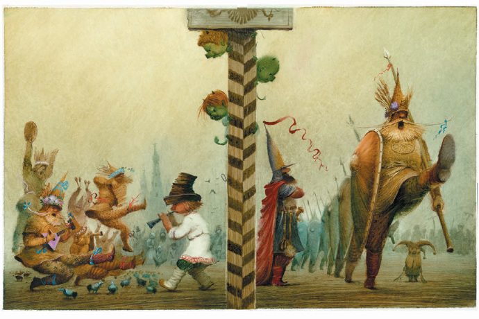 欧尼科夫!插画家欧尼科夫:画风瑰丽,笔触细腻,充满着独特的想象力