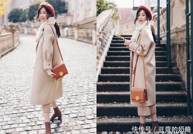 裙子|大衣配裙子,再外搭一双短靴,冬天这么穿显高挑又气质!