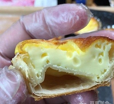  浓郁|超简单手抓饼蛋挞，奶香浓郁,口感超棒,秒杀KFC的味道