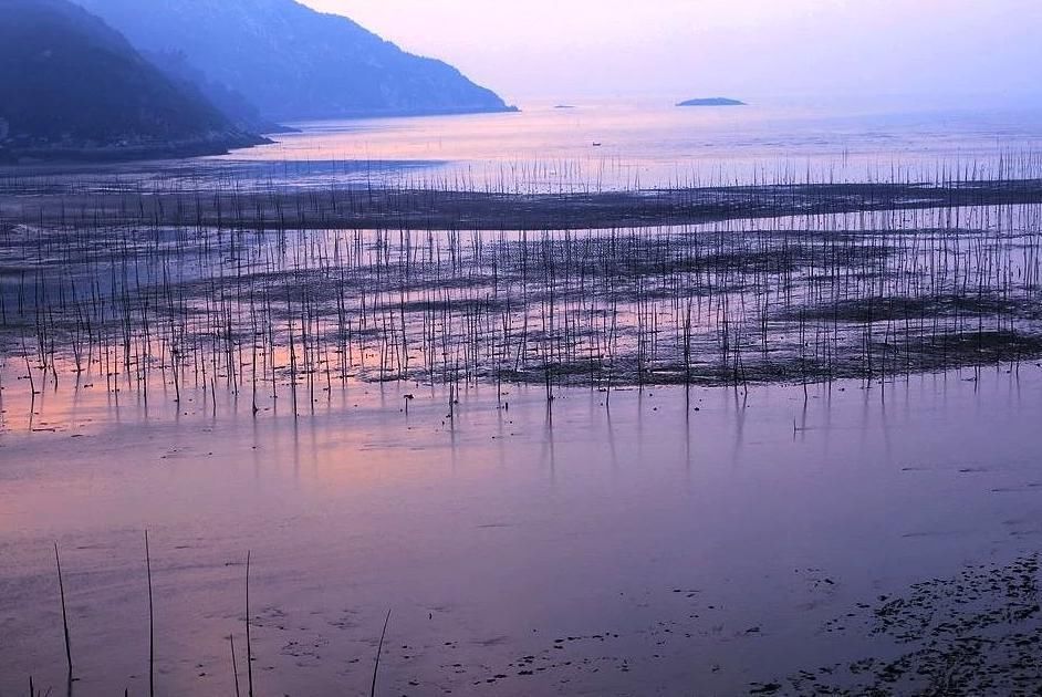 霞浦的风光，绝美的海边晚霞，感受渔民的生活