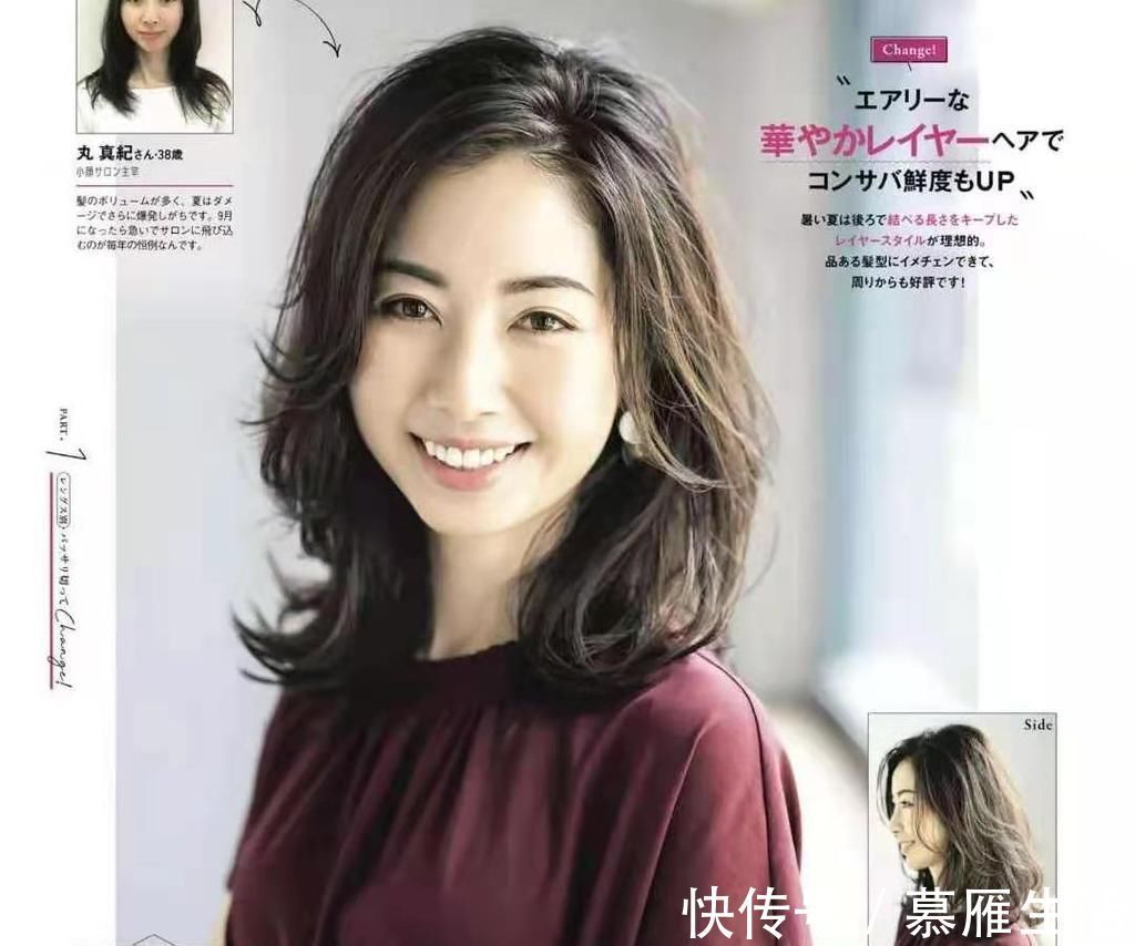 酒红色|50多岁的女人该不该染发?酒红色和板栗色适合吗?肤色决定发色