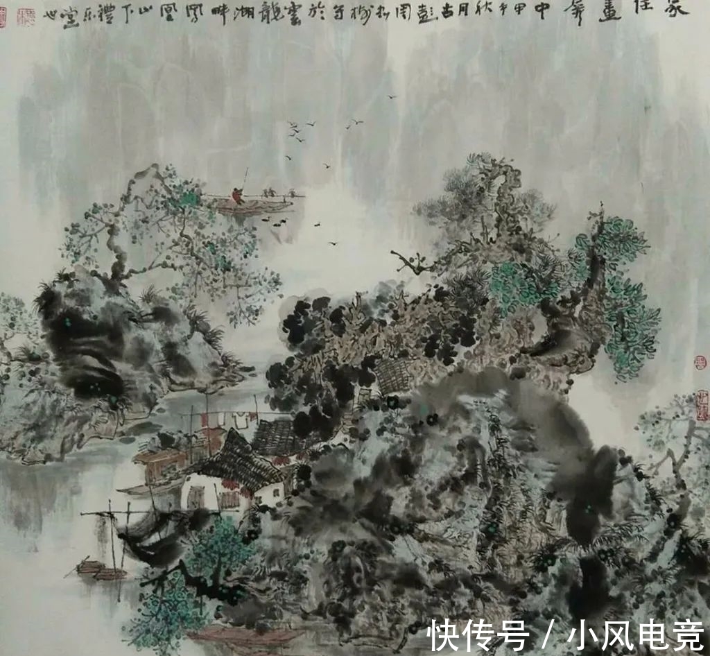 母亲湖&根植传统 探求新意——周忠树国画作品赏析