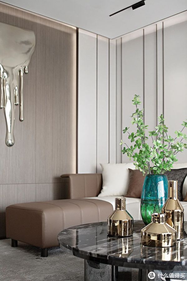 客厅|这对杭州夫妻的142㎡新家，全屋简单又精致，高级感藏都藏不住